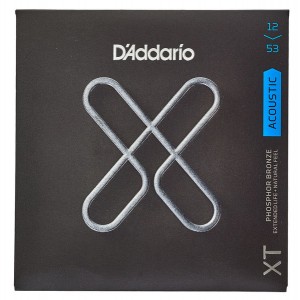 D'Addario XTAPB1253, XT Acoustic Phosphor Bronze, Light, 12-53